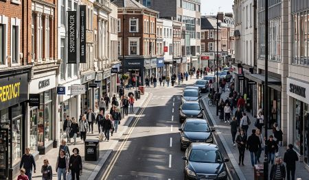 지역상가의 모습