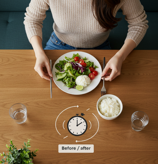 식사 타이밍&middot;순서&middot;포만감