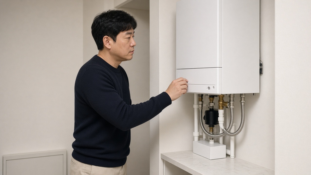 가을 보일러 점검하는 법