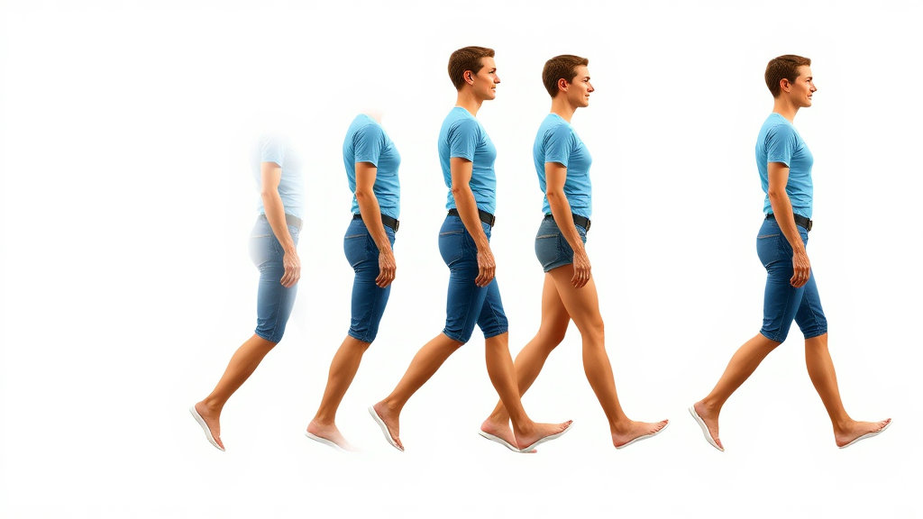 올바른 걷기 자세