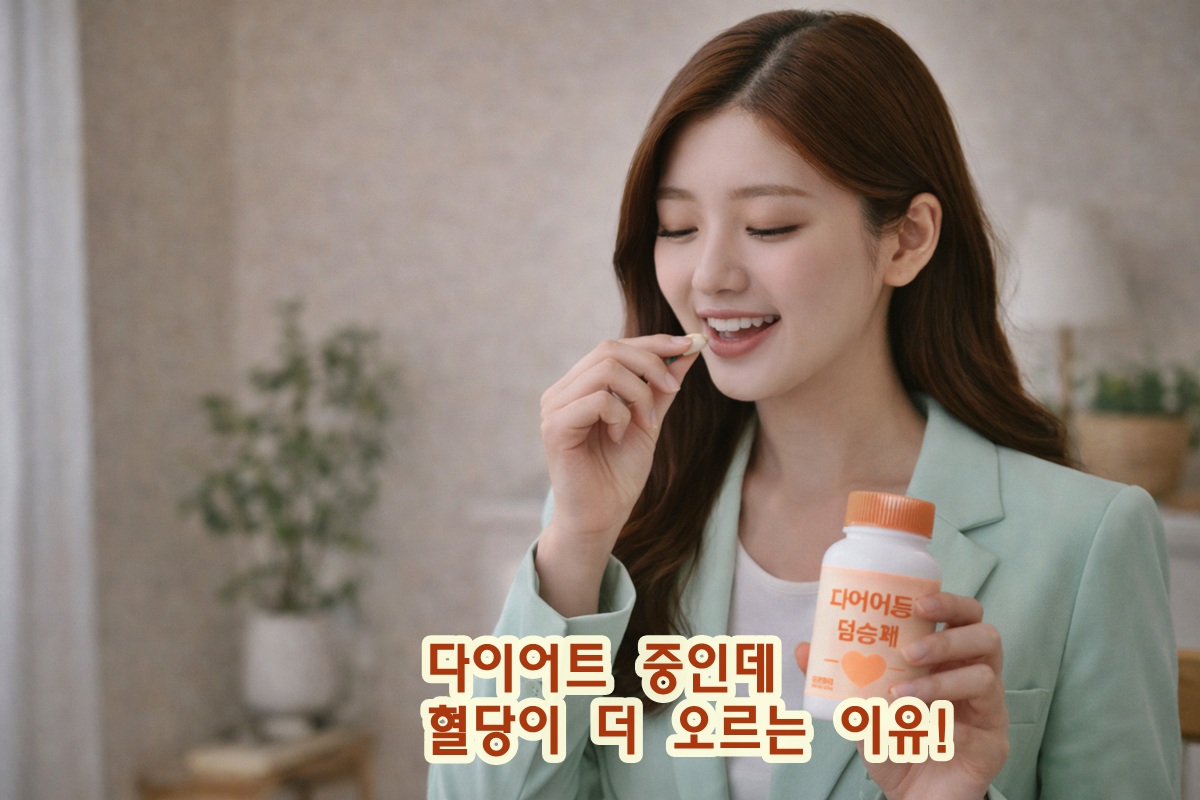 다이어트 중인데 혈당이 불안정한 이유와 해결 방법