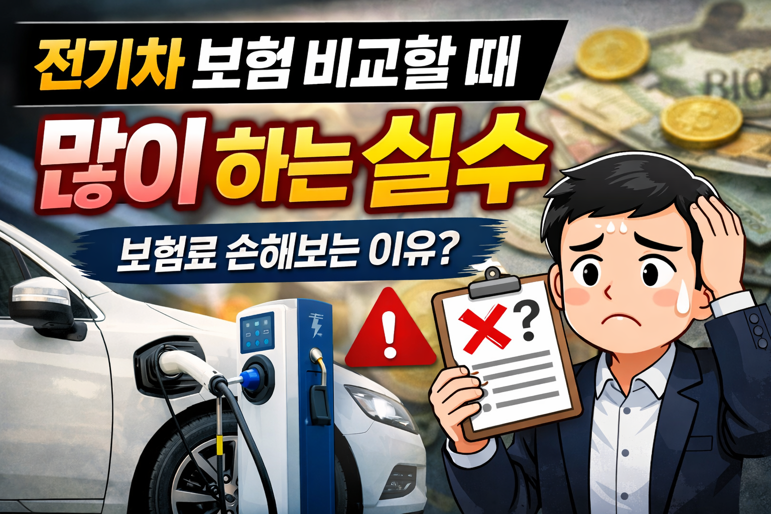 전기차 보험 비교 시 가장 많이 하는 실수 5가지 정리