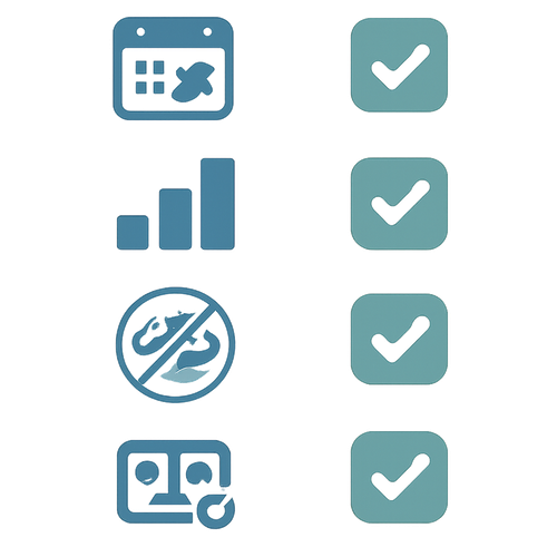 중단 전&middot;후 체크리스트 및 결론