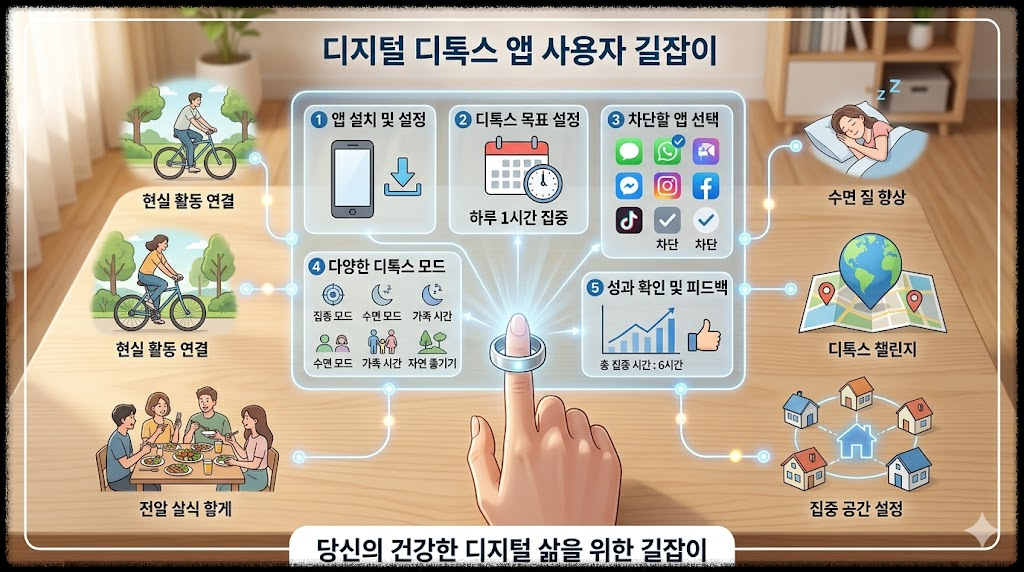 디지털 디톡스 앱 활용 가이드