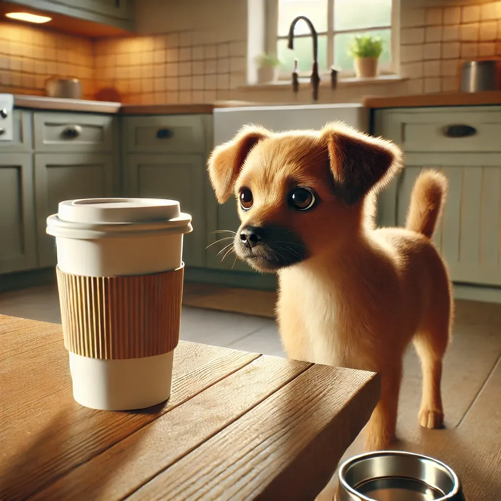 강아지에게 커피를 포함한 카페인이 들어간 음료는 절대 주어서는 안 됩니다
