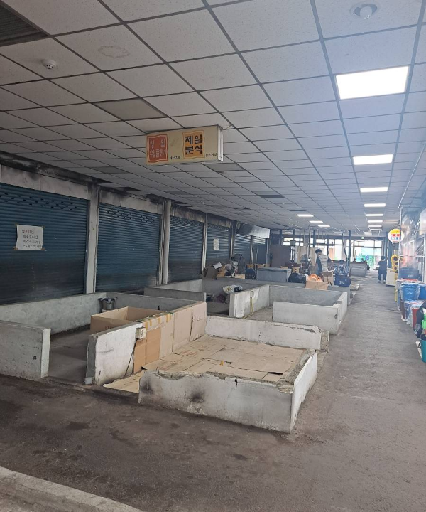 숭인시장 제일분식 원래 자리