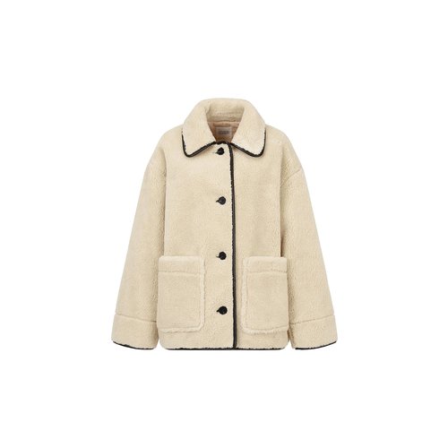 스튜디오톰보이 배색 포인트 덤블링 무스탕 9172461982