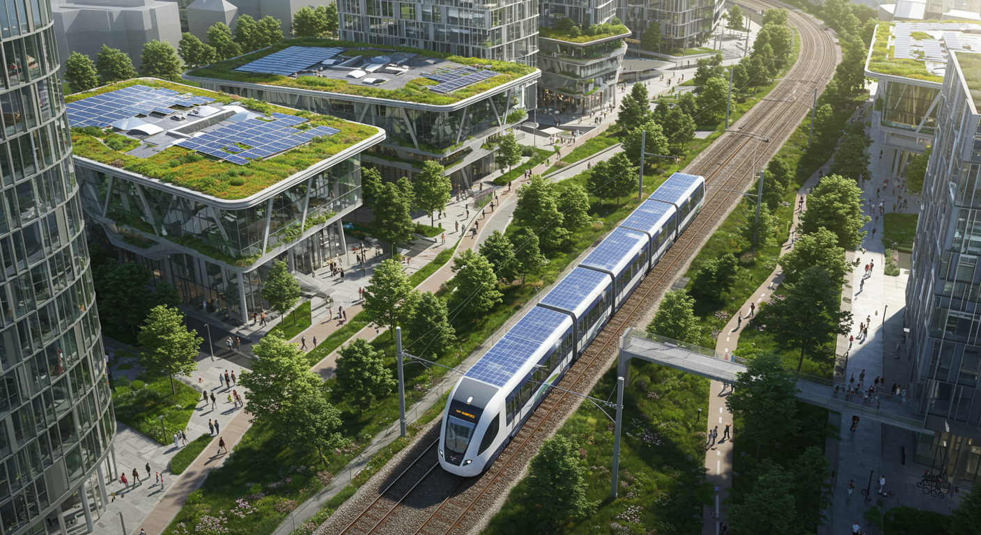 미래형 친환경 열차가 도시 발전에 미치는 영향