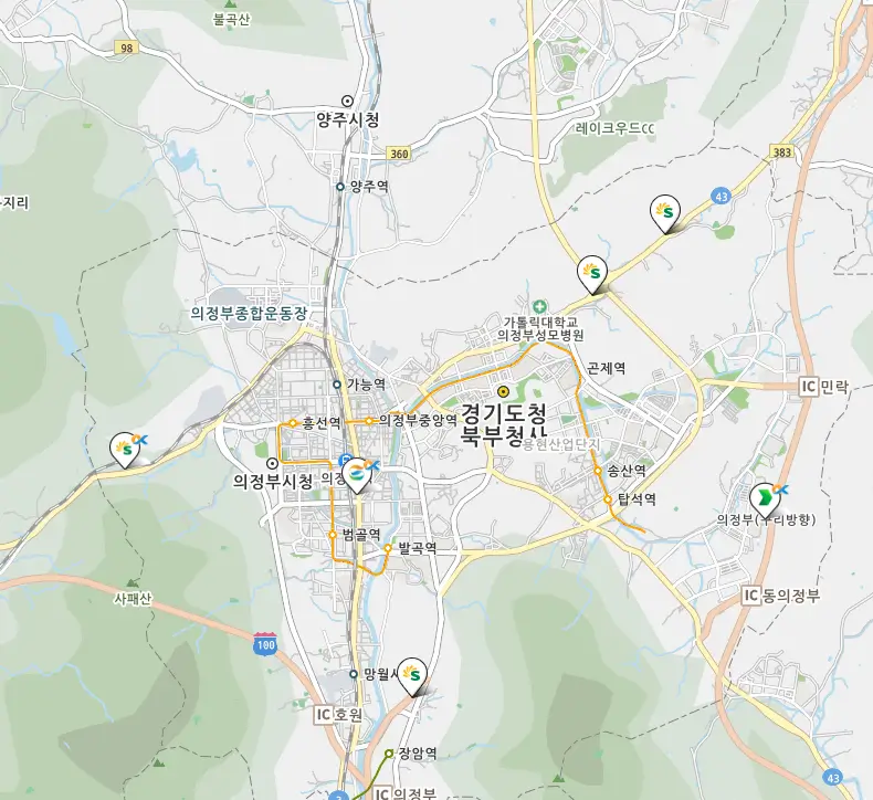 의정부 주유소 위치