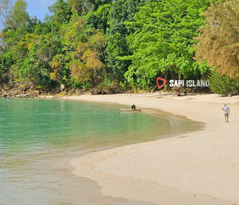 툰구 압둘 라만 섬들 중 사피섬 사진