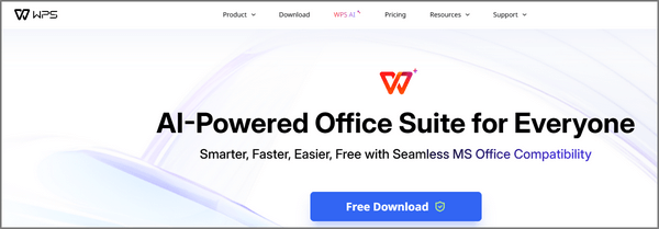 무료 오피스 프로그램 WPS 오피스