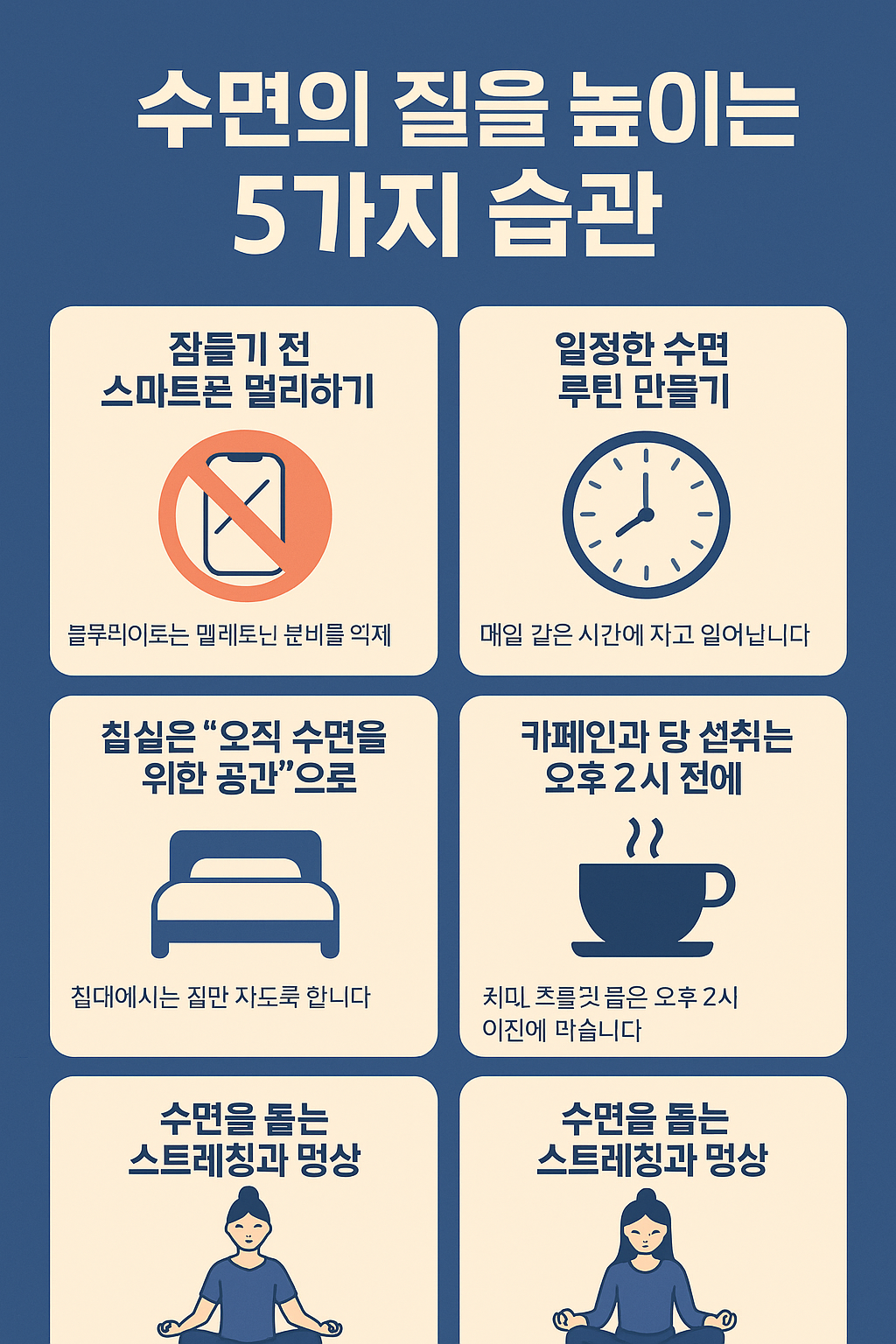 수면의 질