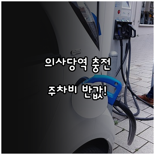 국회의사당역 근처 전기차 충전소 위치..