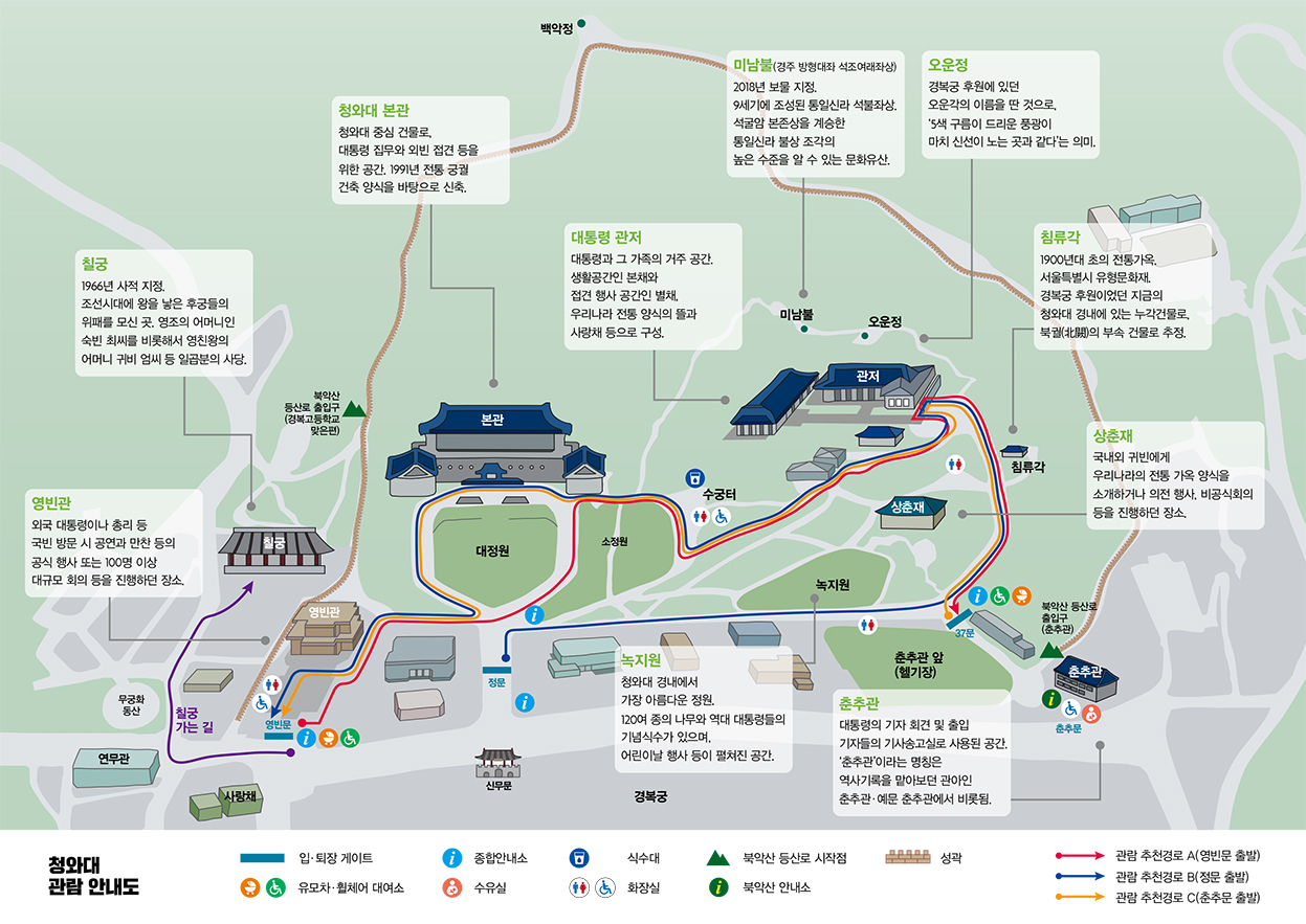 부모님모시고, 아이와함께, 연인과함께 갈만한곳 서울근교 종로 청와대