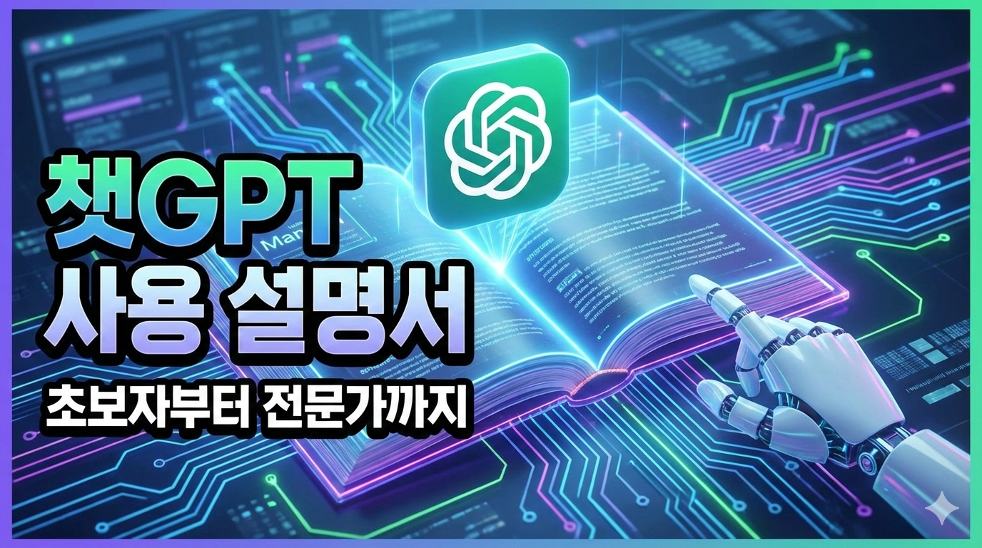 챗GPT 사용법 완전 정리|초보자부터 실무 활용까지 한 번에