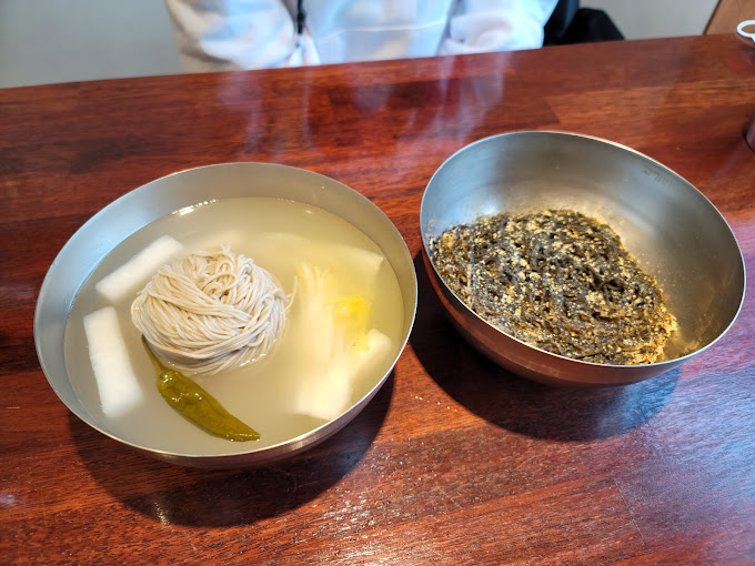 용인 수지 고기동 '고기리막국수'