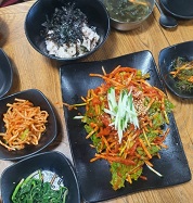 서대회무침-비빔밥