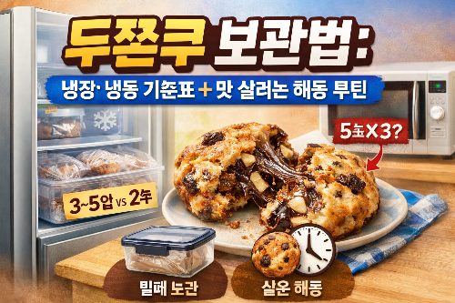 두쫀쿠 보관법