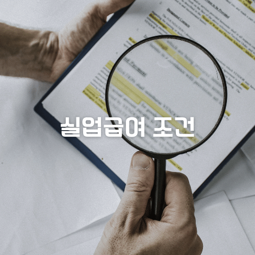 실업급여 조건