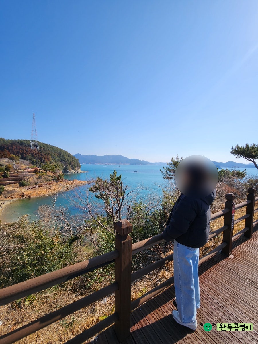 통영 이순신 공원 바다 전망