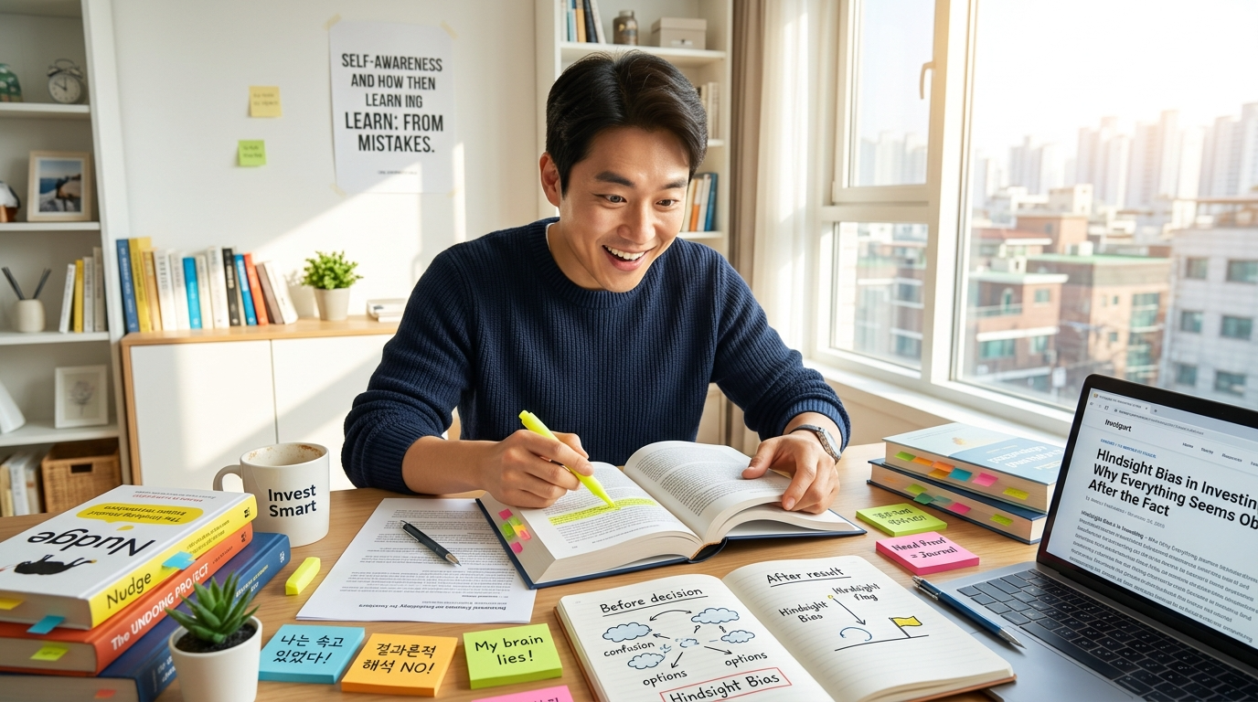 사후확신편향 발견 밝은 깨달음