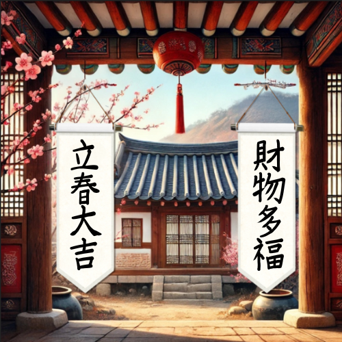 입춘대길 부적