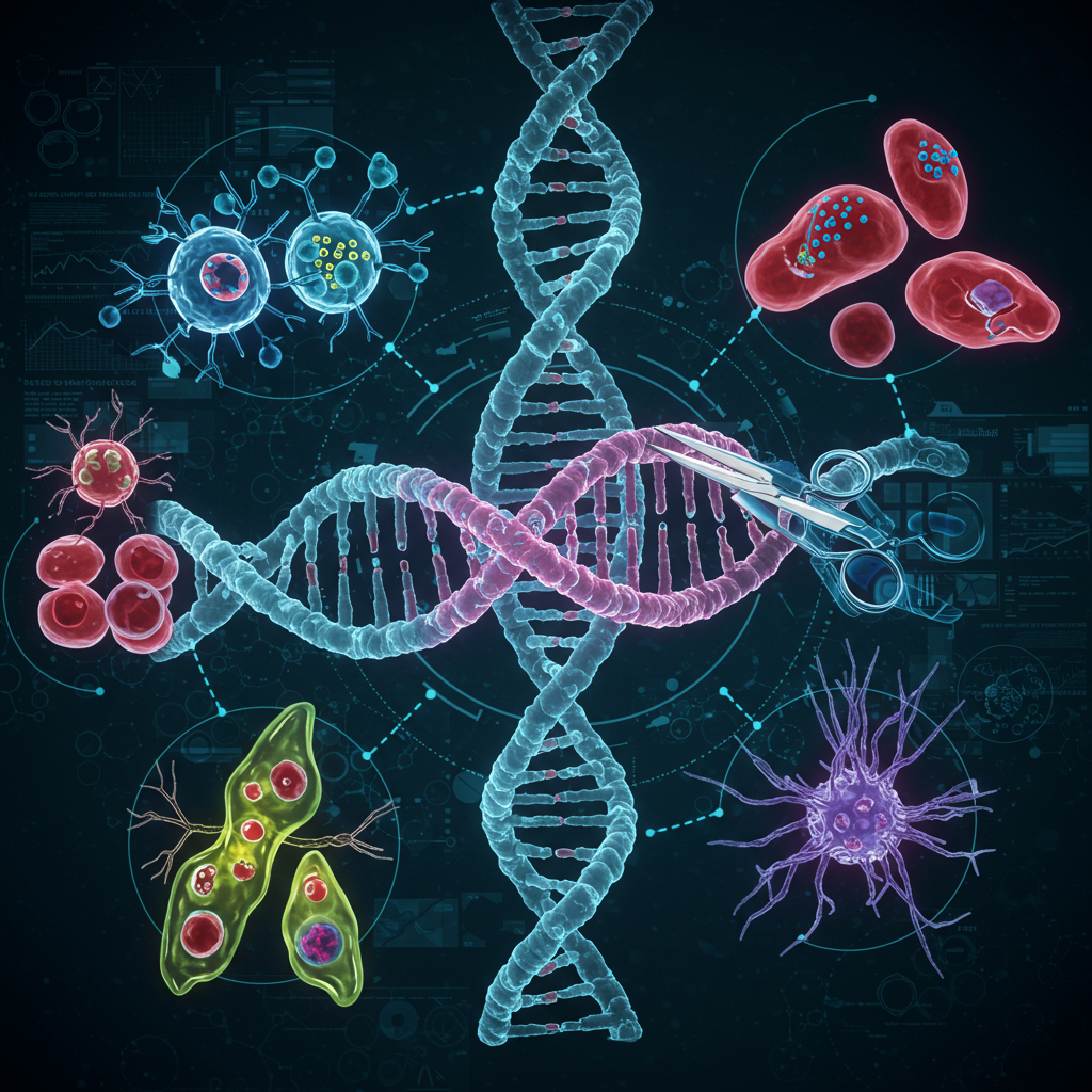 유전자 가위(CRISPR)와 줄기세포의 만남: 질병의 원인을 직접 고치다