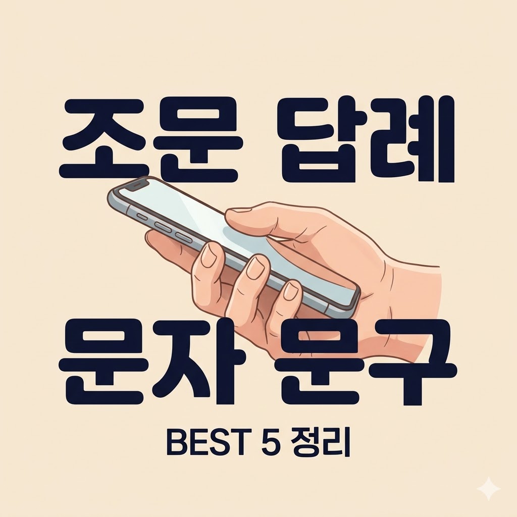 조문답례문구
