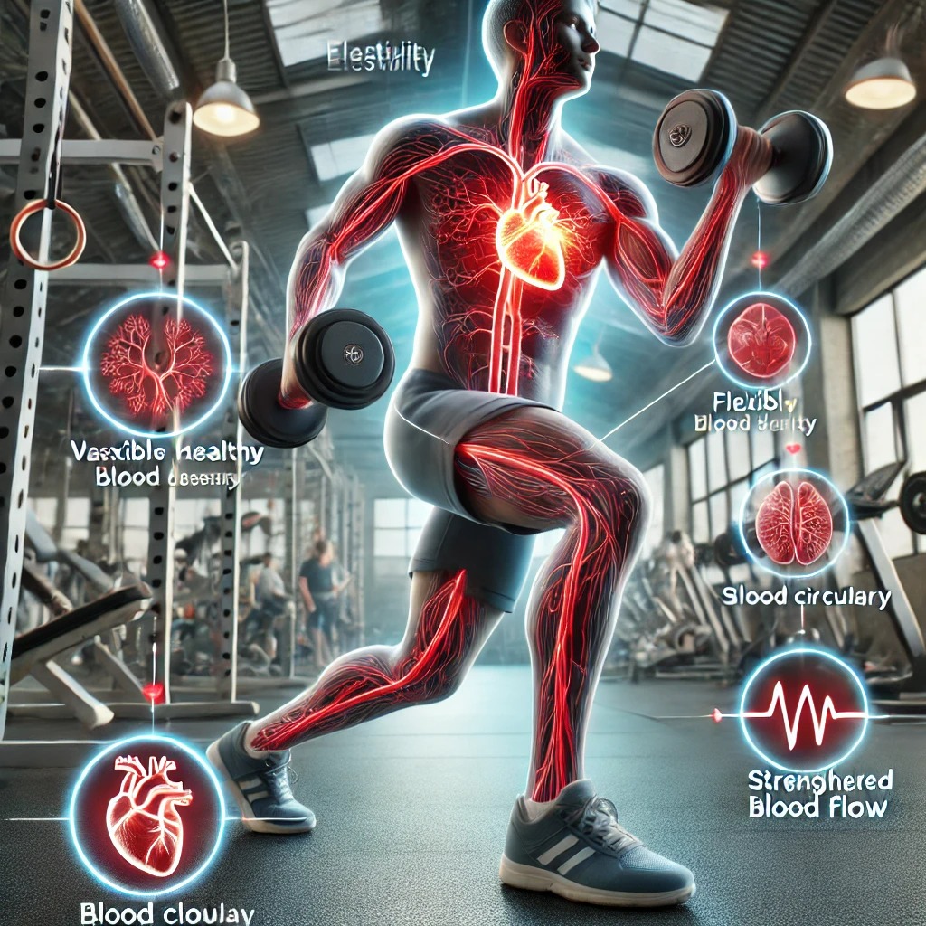 혈관 탄력성 증가, 혈액순환 개선, 심혈관 강화