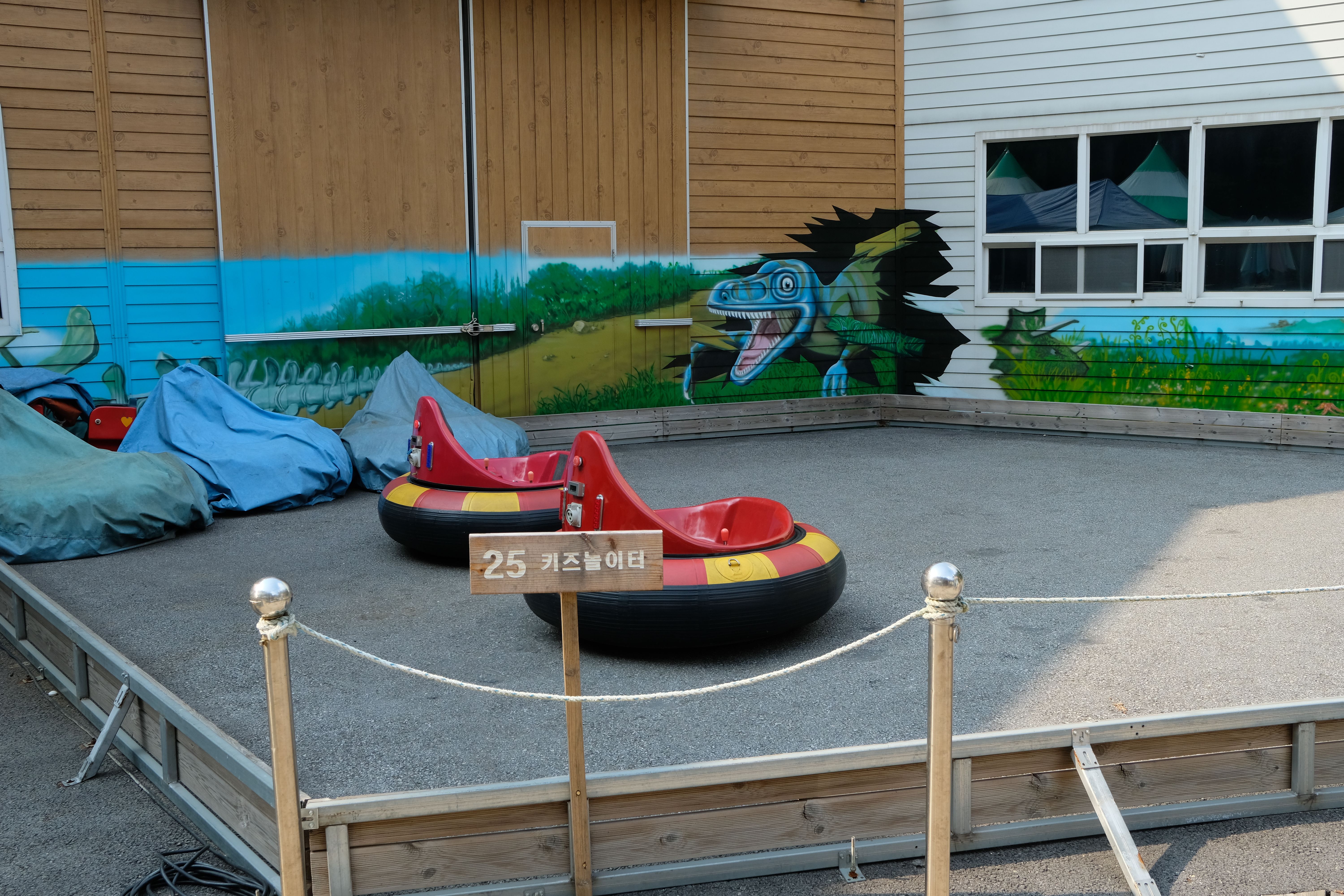 덕평공룡수목원 범퍼카