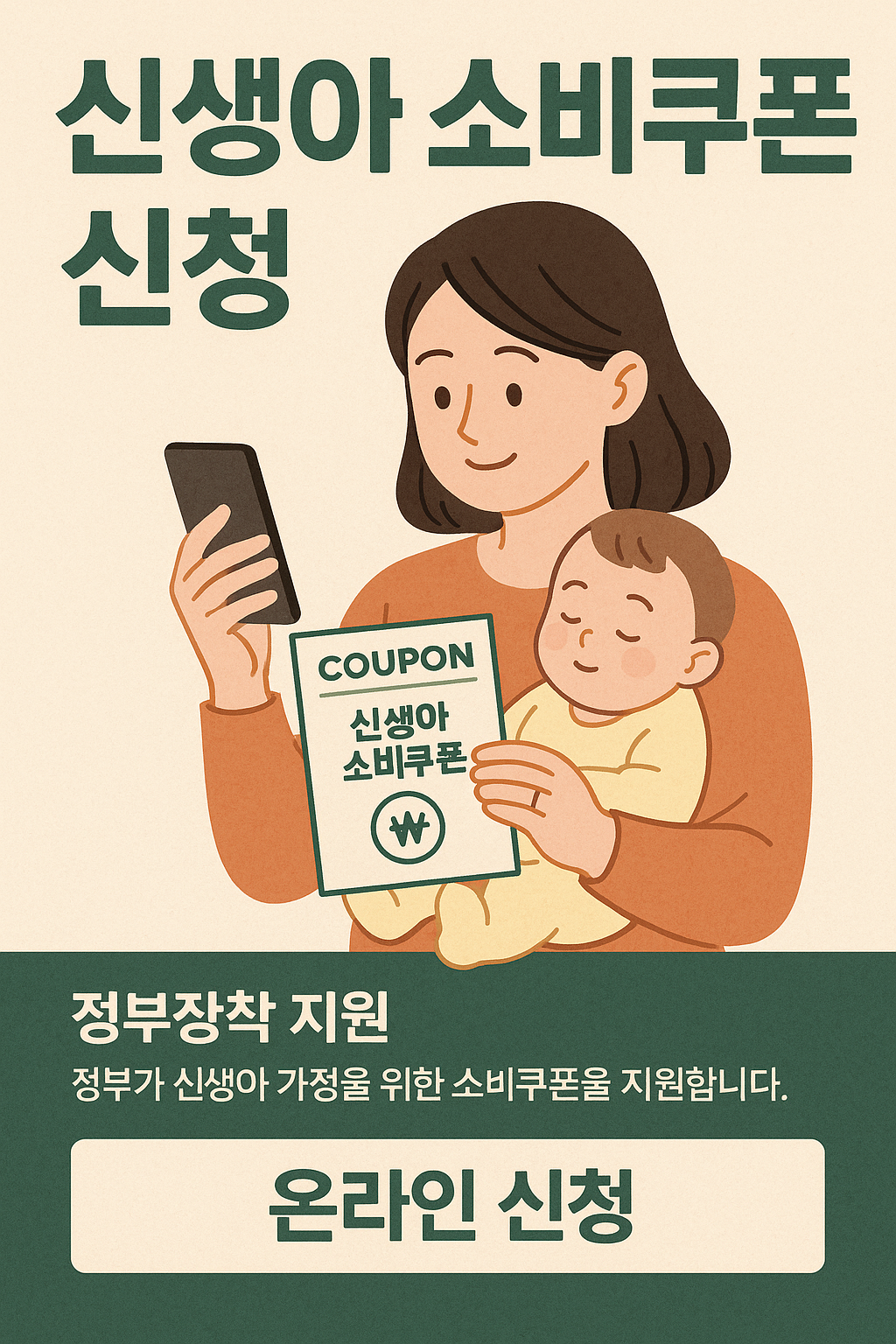 신생아 소비쿠폰 신청