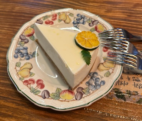 청귤무스케이크