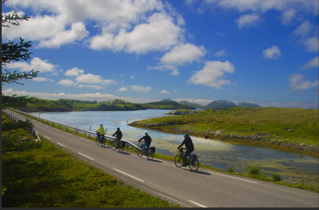 자전거 여행 즐기기 관련 사진