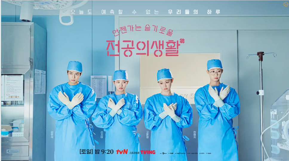 언젠가는 슬기로울 전공의생활 인물관계도 몇부작 OTT OST 등장인물 출연진