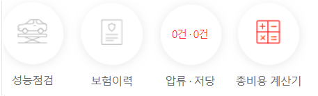 성능점검 보험이력 미공개