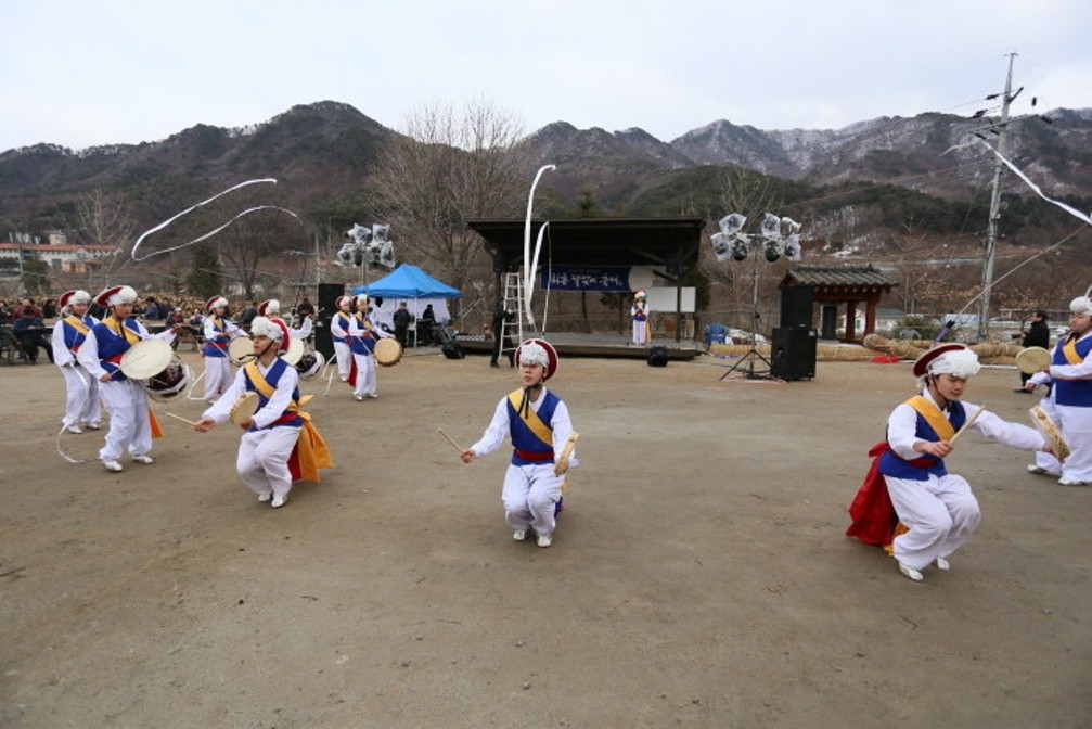 원주 회촌 달맞이 축제 국악공연