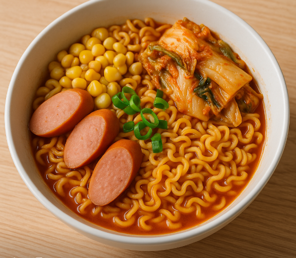 편의점 재료로 10분 만에 완성한 한 끼 요리