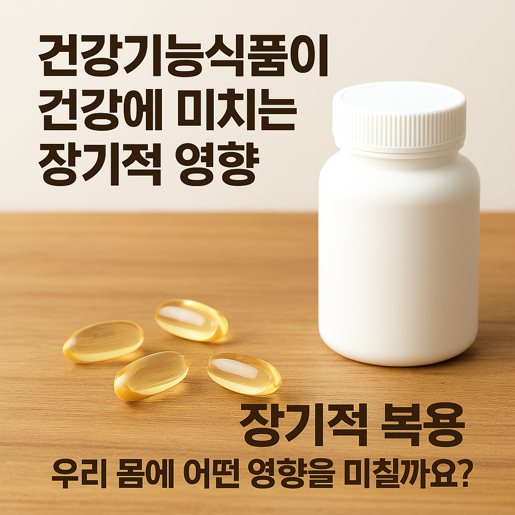 건강기능식품 장기 복용