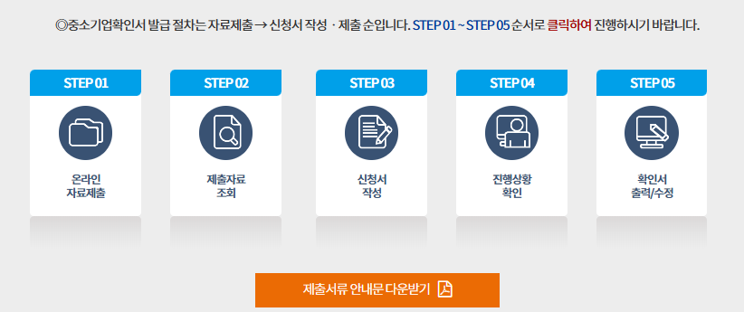 중소기업 현황정보시스템 홈페이지 (https://sminfo.mss.go.kr)