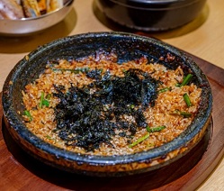 깍두기볶음밥