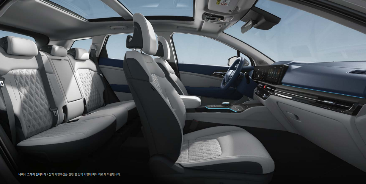더 뉴 스포티지 실내 디자인