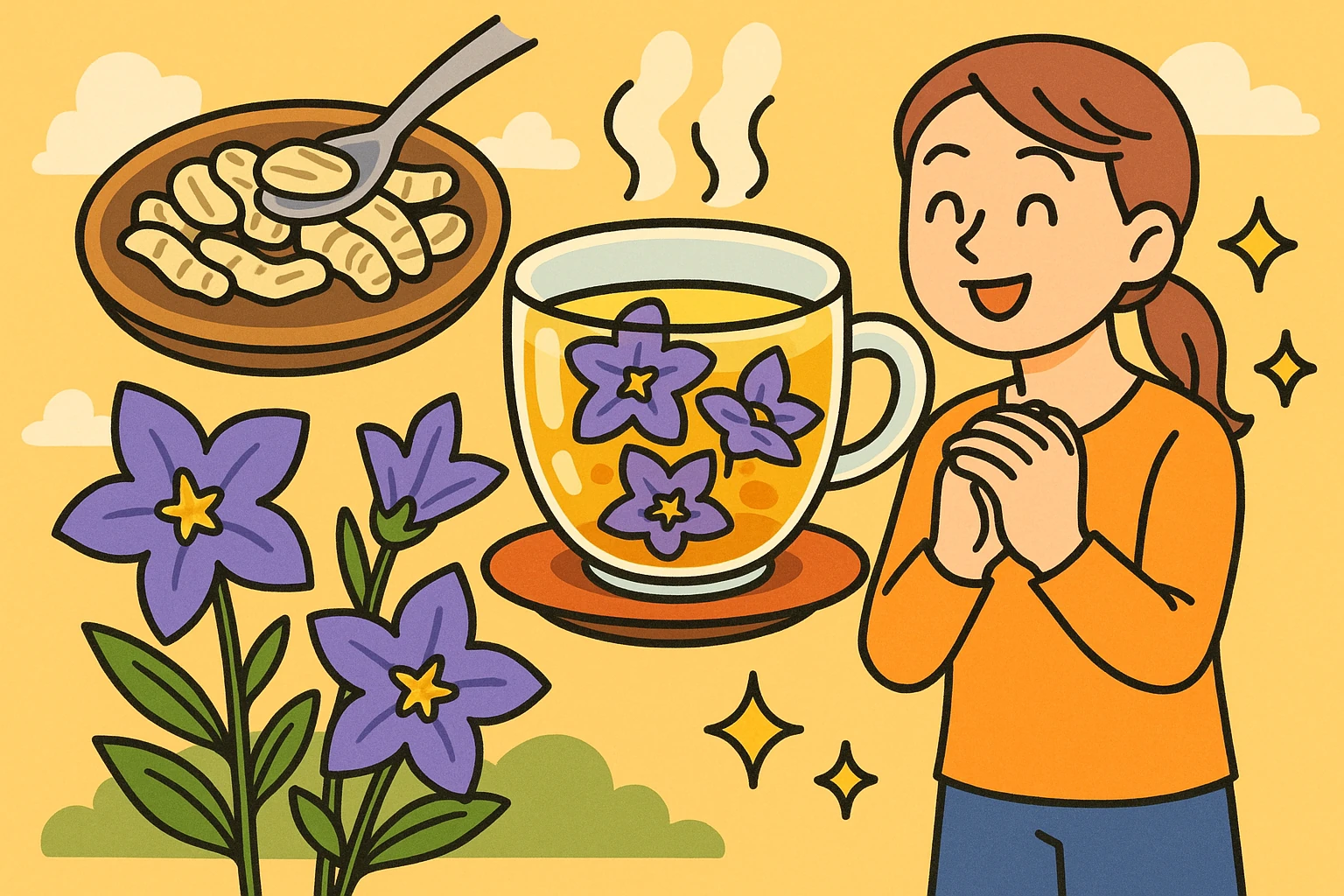 도라지꽃차 효능 및 만들기4