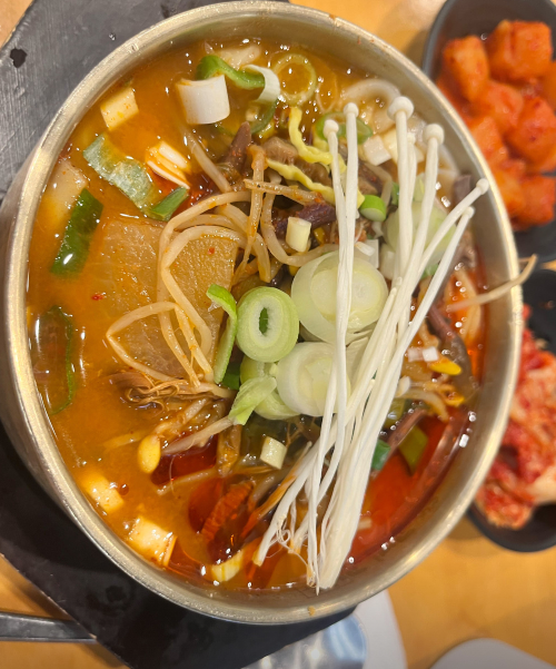 채박골 육개달 대표 메뉴