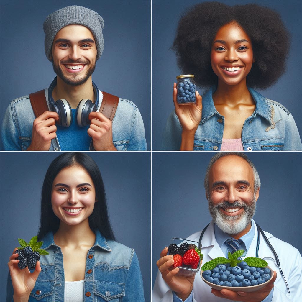 다양한 사람들에 유용한 블루베리