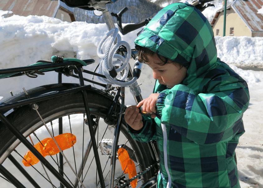 자전거고치는아이