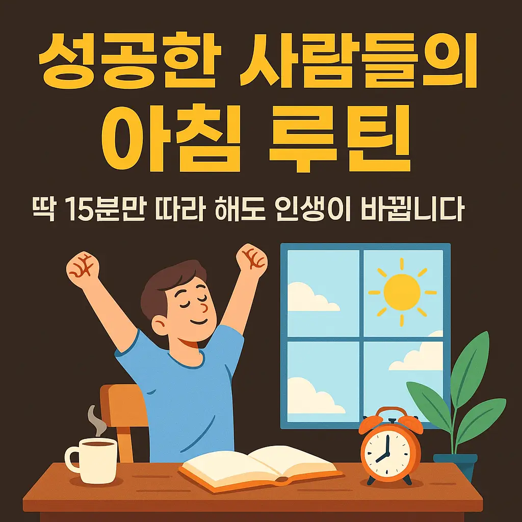 성공한 사람들의 아침 루틴