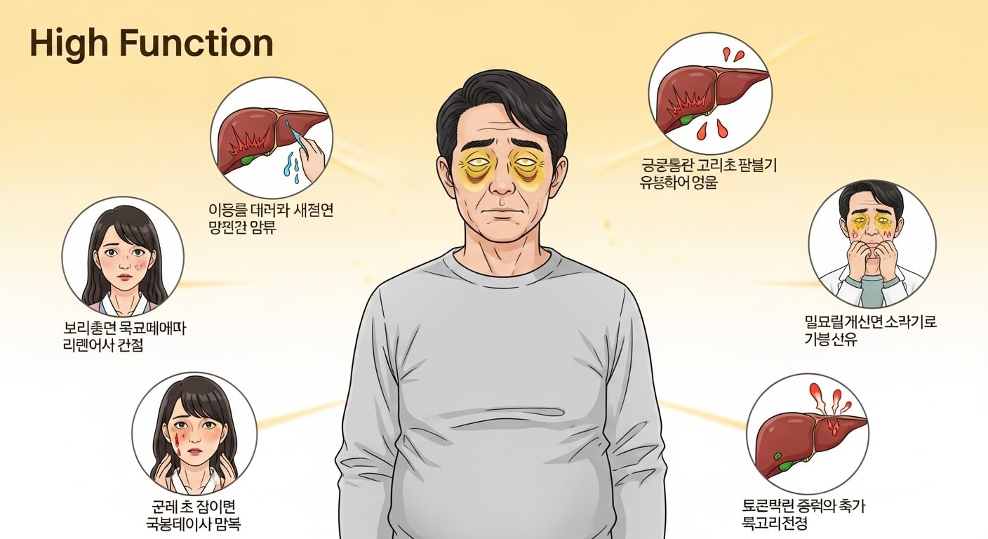 간수치가 높으면 나타나는 증상