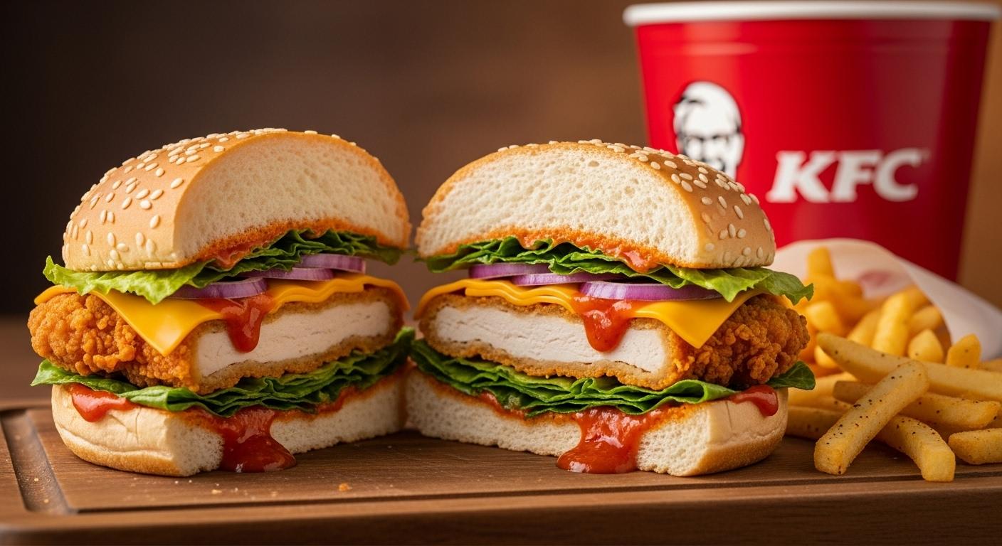 kfc 햄버거 추천 매콤