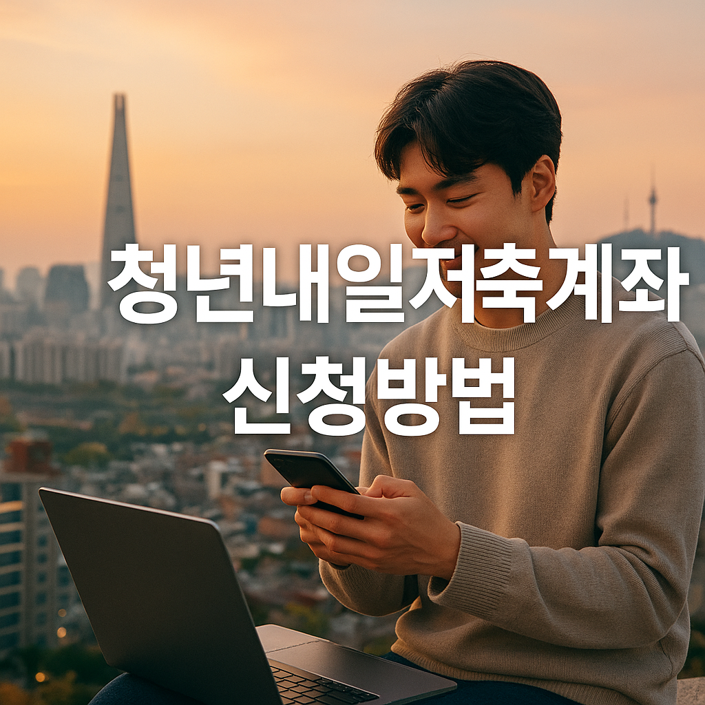 청년 내일저축계좌 신청방법