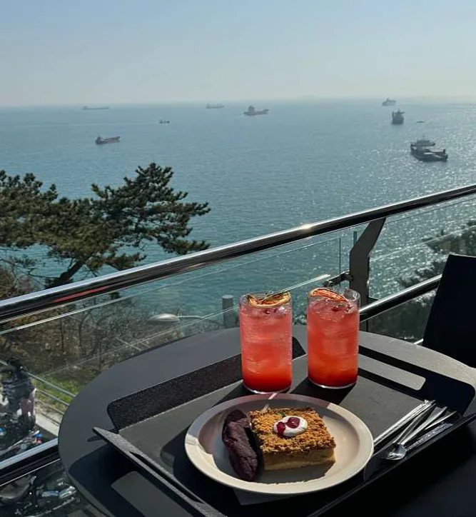 감지해변